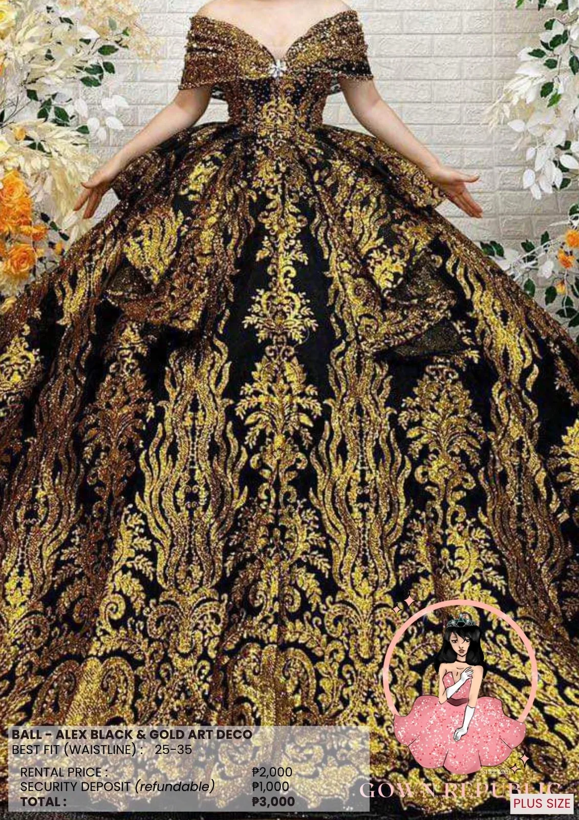 Ball Gowns: Black 103